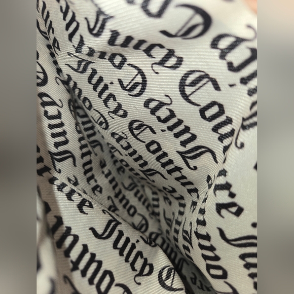 Juicy Couture Black and Grey Monogram Shoulder Bag/Crossbody - Picture 10 of 11